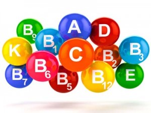 Vitaminas nas dietas