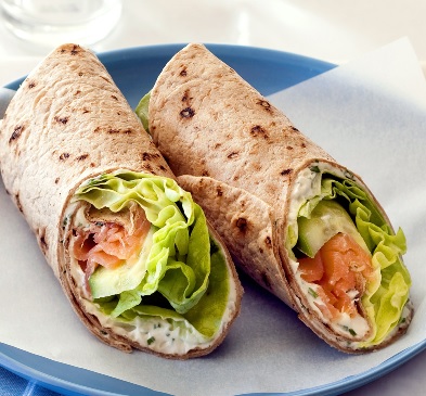 wrap no jantar - dieta fitness