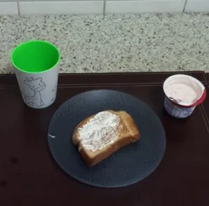 Café da manhã pré-escolar