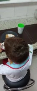Café da manhã pré-escolar