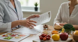 Consulta personalizada com nutricionista especializada