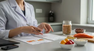 Consulta personalizada com nutricionista especializada