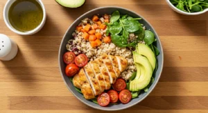 Cardápio equilibrado planejado pela nutricionista em Cambuci