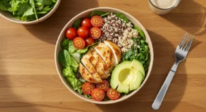 Cardápio equilibrado planejado pela nutricionista em Chácara Klabin