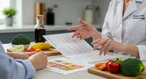 Consulta personalizada com nutricionista especializada