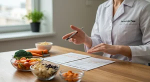 Consulta personalizada com nutricionista especializada
