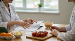Consulta personalizada com nutricionista especializada