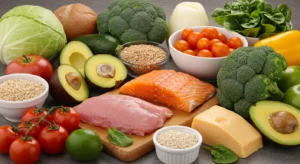 Alimentação saudável e variada planejada por nutricionista