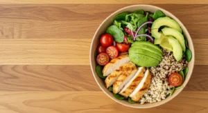 Cardápio equilibrado planejado pela nutricionista em São Paulo (genérica)