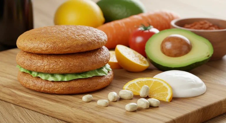 Mulher segurando o abdômen com expressão de desconforto após refeição, ilustrando sintomas de dumping pós bariátrica, condição comum após cirurgia bariátrica que requer ajustes alimentares